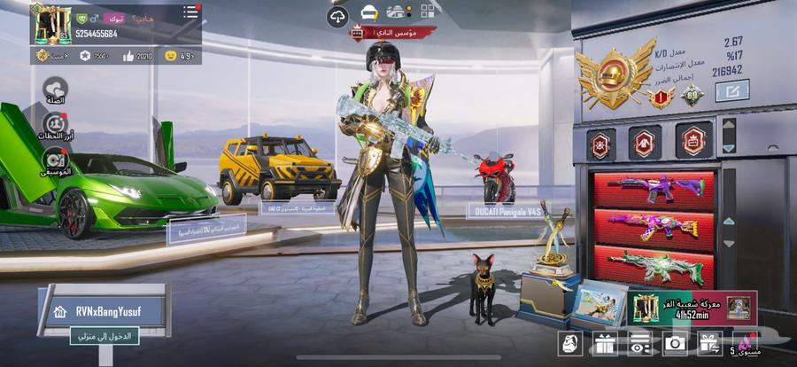 حساب ببجي64344584207106110