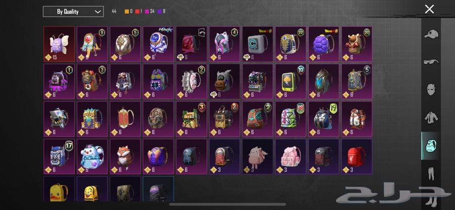 حساب ببجي للبيع او بدل بحساب اسطوري64337545675778112