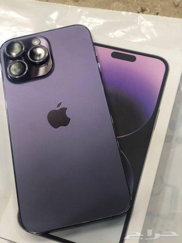 ايفون 14 برو ماكس بنفجسي 128 قيقا بطارية 8664340053095683111