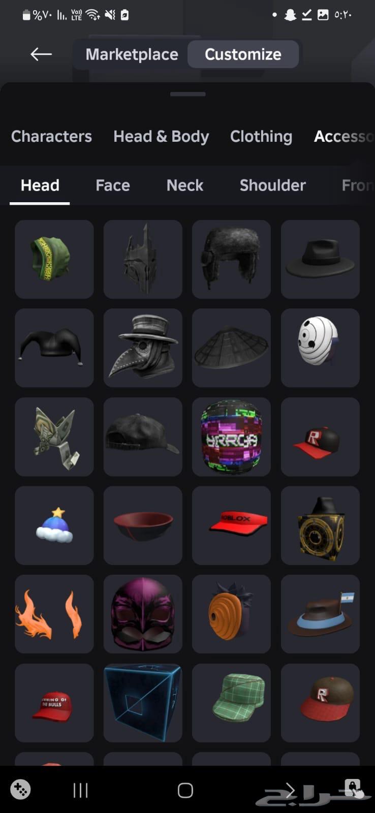 حساب روبلوكس متكامل في كل المابات للبيع64344761917571111