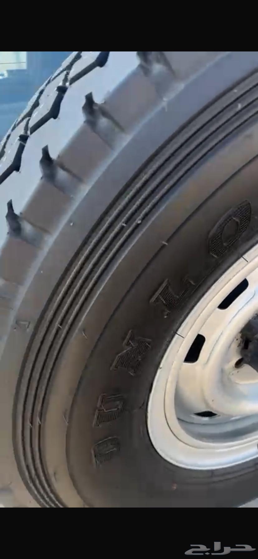 كفرات دنلوب مضلعه شبه جديده 16-95-22564490013911169112