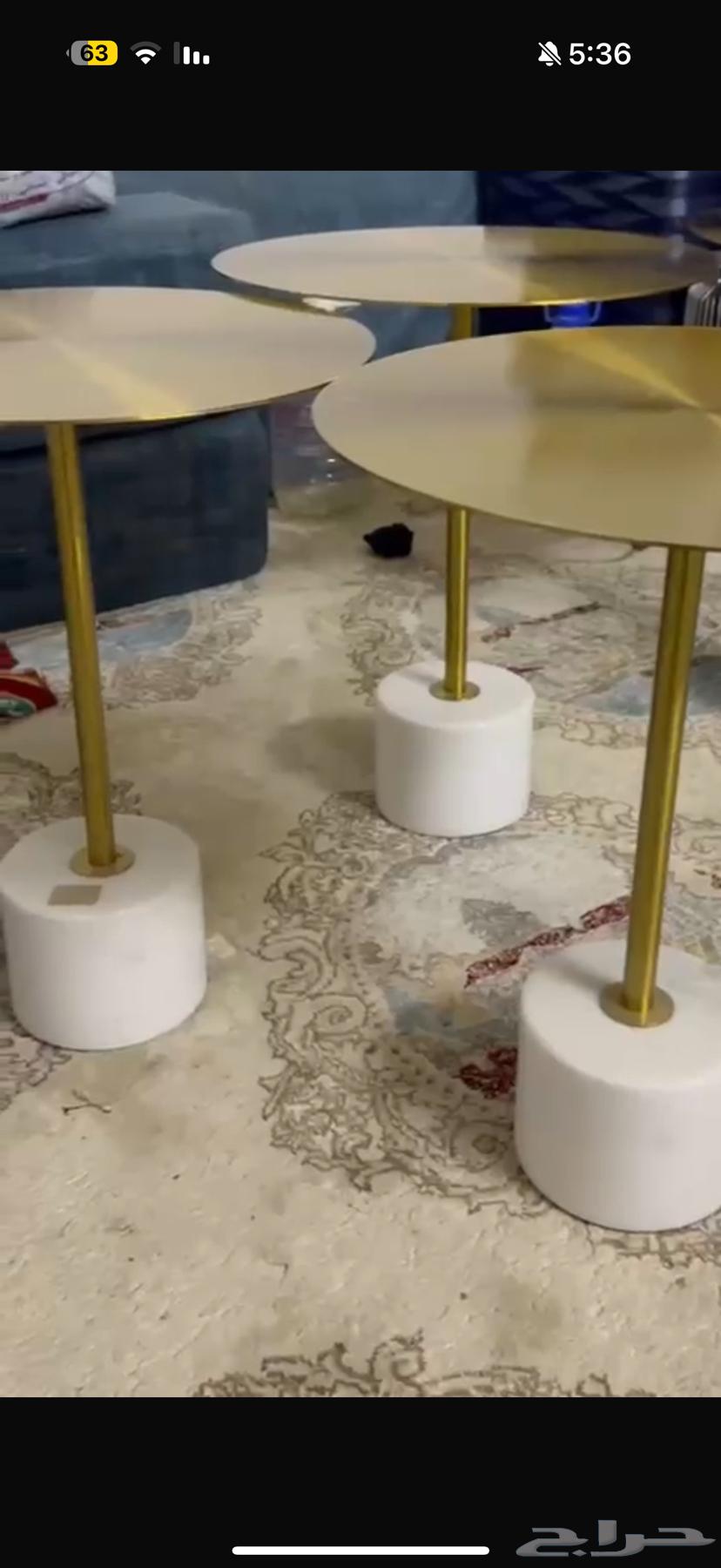 طاولات خدمه هندي رخام واستيل64344018934273111