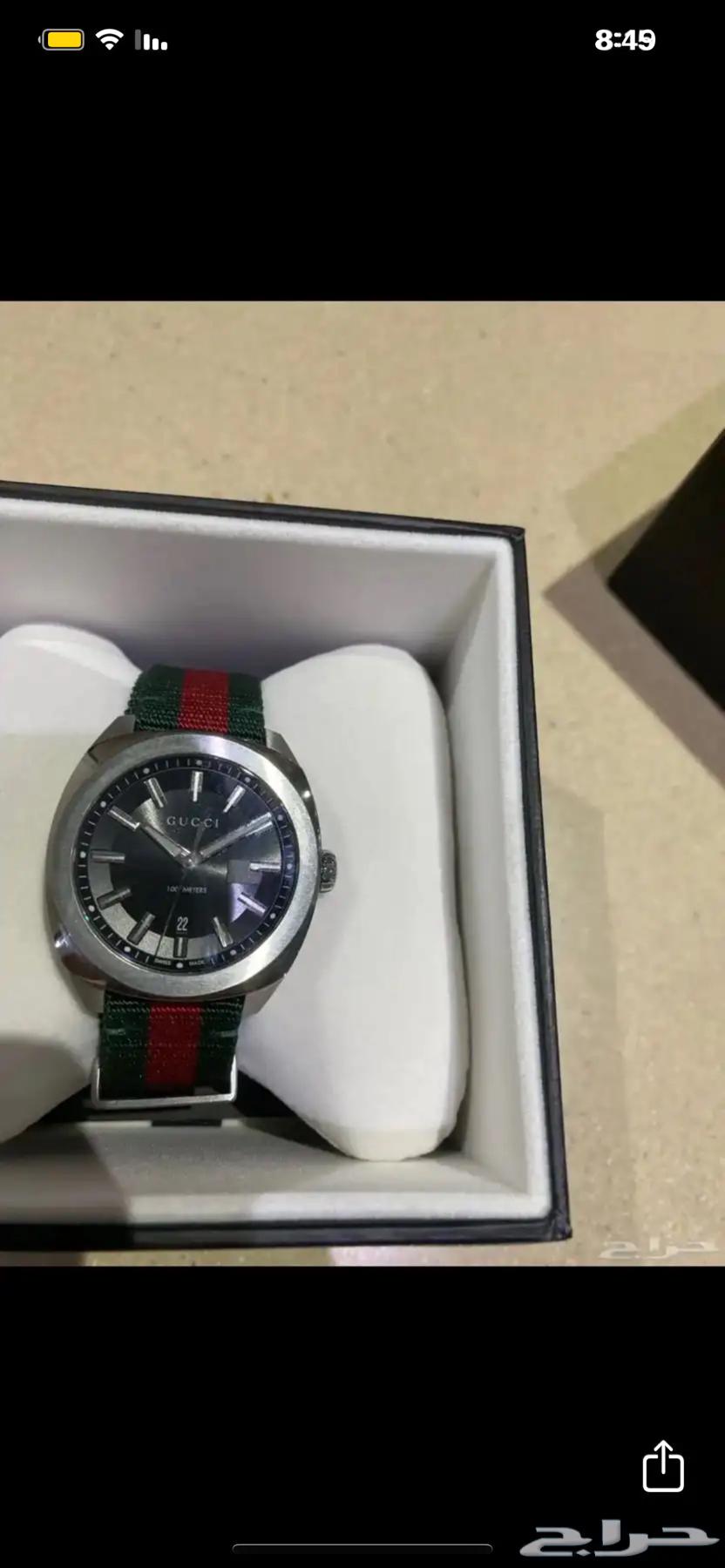 New and stored Gucci watch, never used64347144552195114