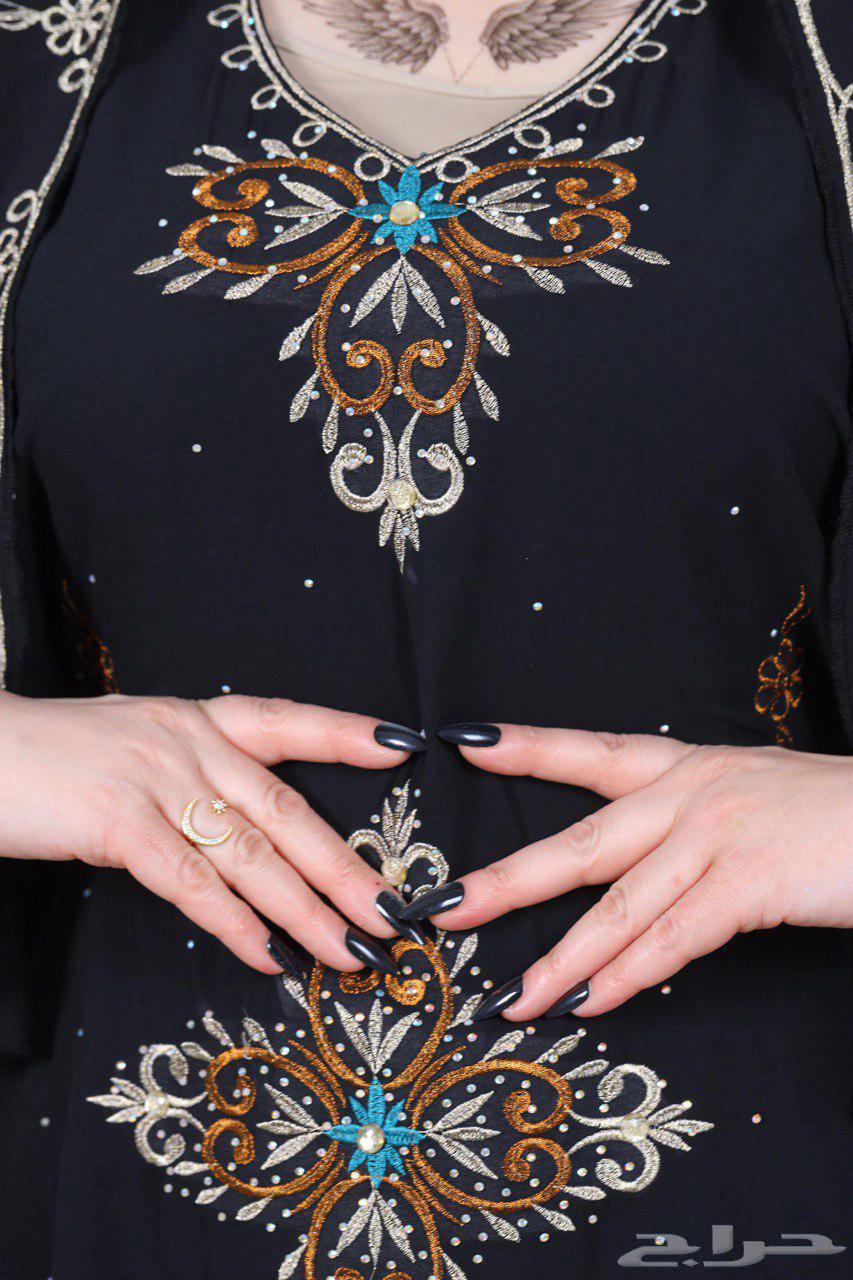 جلابيه كويتي فخمه مع طرحه64346428943874111