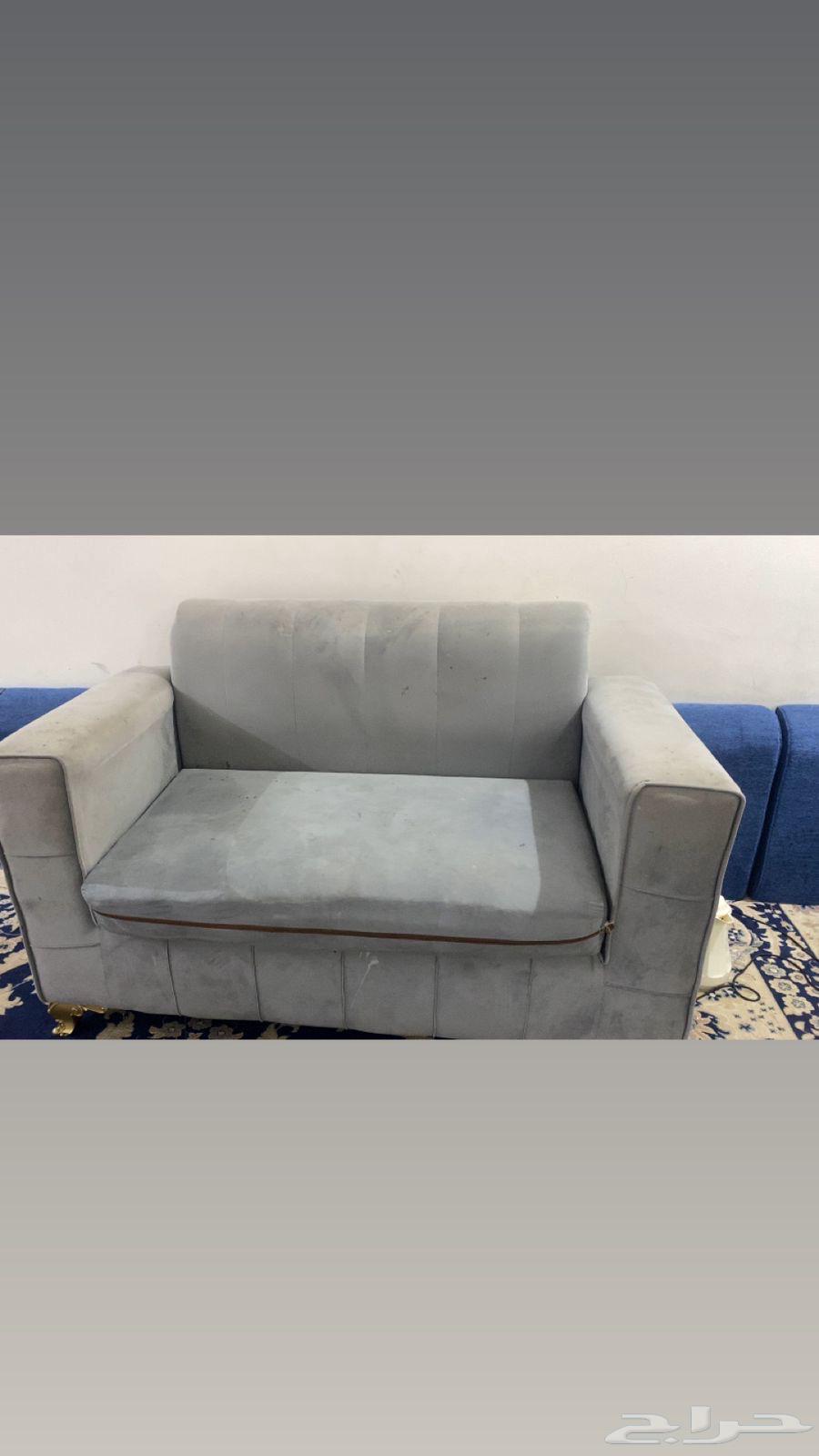 للبيع كنبة نفرين اللون رمادي64342067162753110