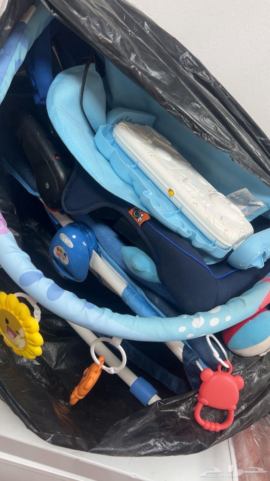 اغراض اطفال جديده وكم غرض مستخدم نضيف جدا64346339497601114