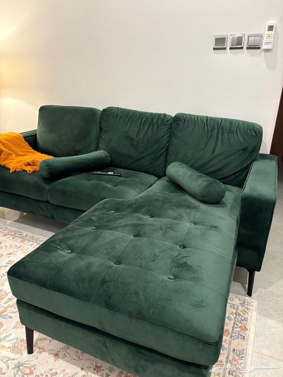 كنبة مخمل هوم سنتر64347749576579112