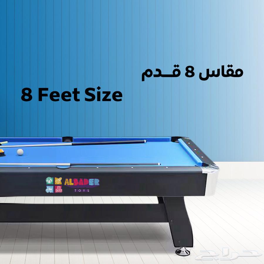 بلياردو خشب بالحجم الكبير - طاولة بلياردو بالمقاس الدولي64361180388481112