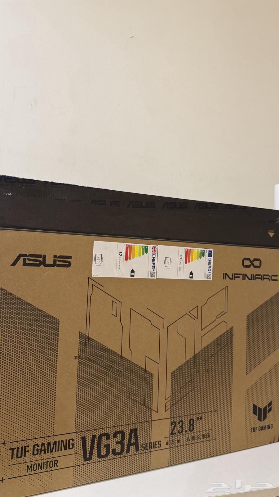 للبيع شاشة ASUS قيمنق   24 بوصة (مكسورة)64357615194625114