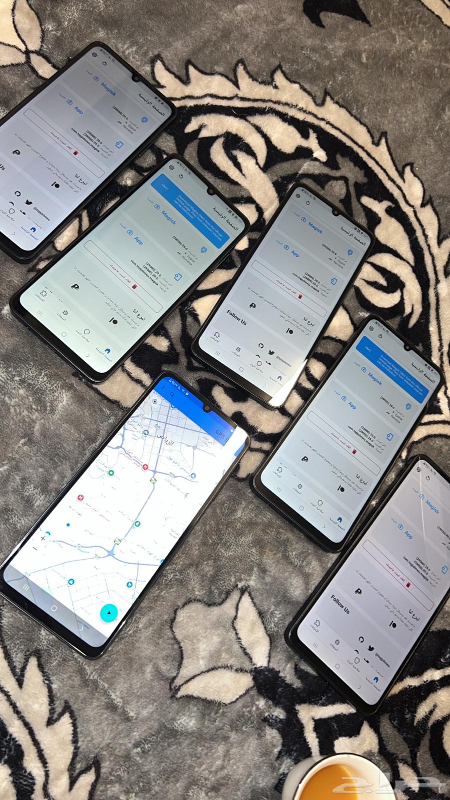 Samsung A06 devices with location change app64359332032258112