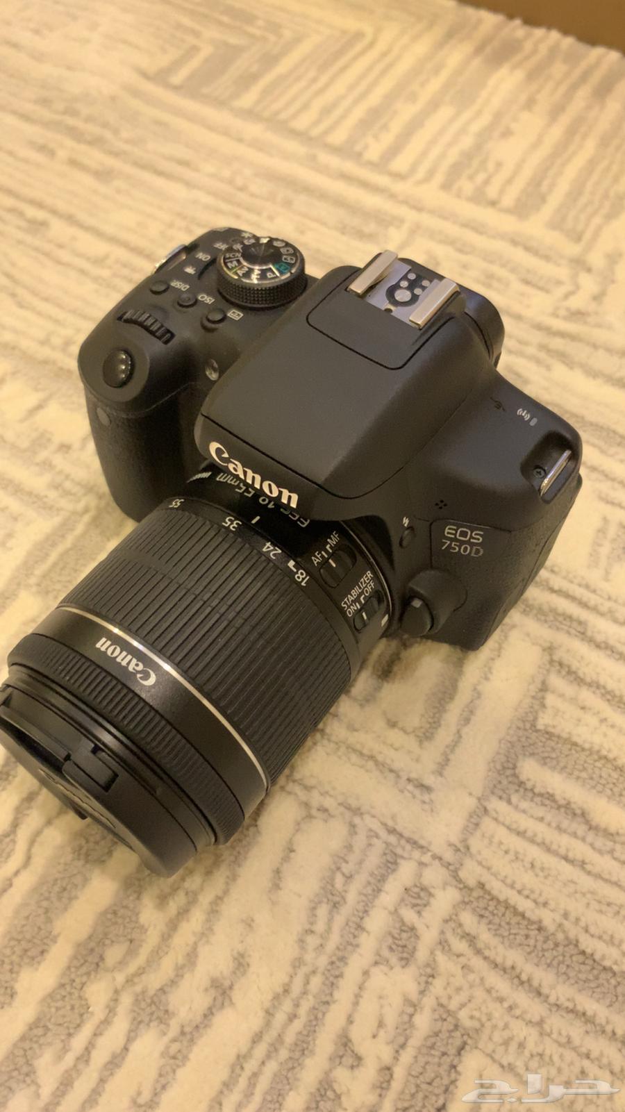 كاميرا كانون EOS 750D64359015722627112