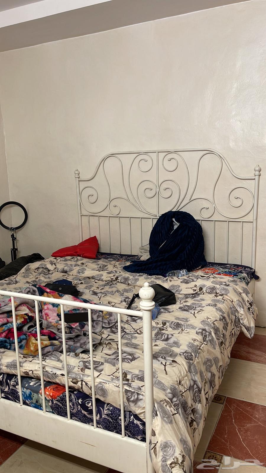 دولاب ألمنيوم جديد وسرير ايكيا64357379635969111