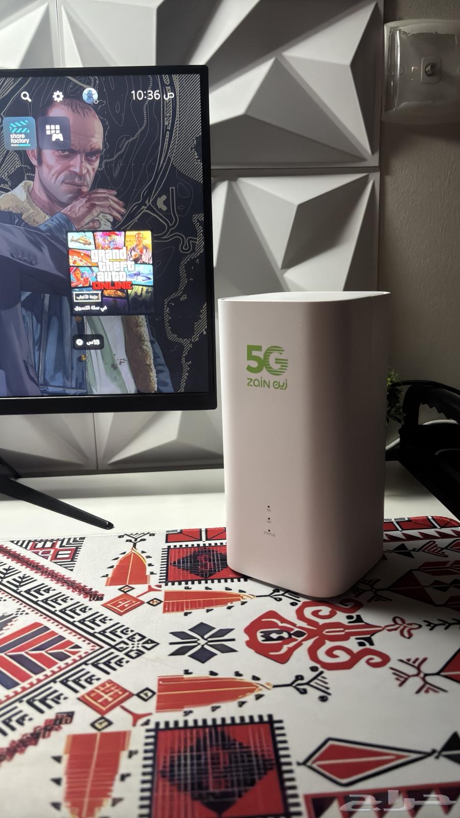 مودم 5G زين نظفيه جديده450موقع العلا64353195564674110