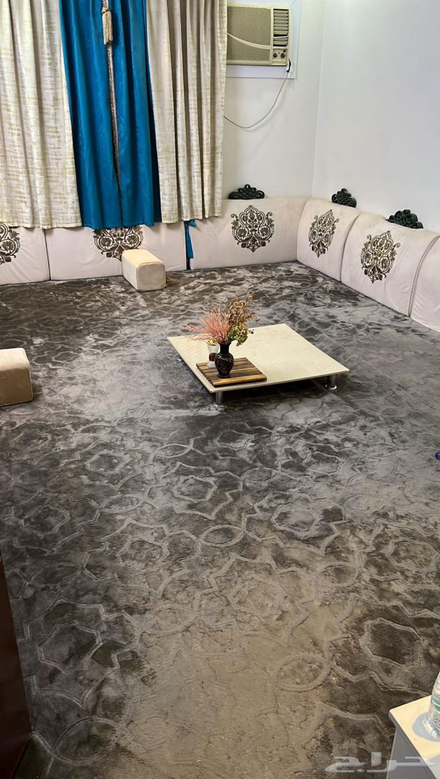 Beautiful and excellent condition sofa set for sale with 2 mattresses, bedding, and curtains64350492384641110