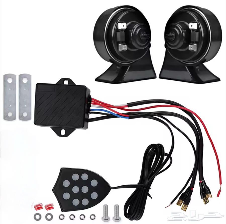 بوري نغمات يركب على جميع السيارات 10 نغمات 12 فولت64505847176322110