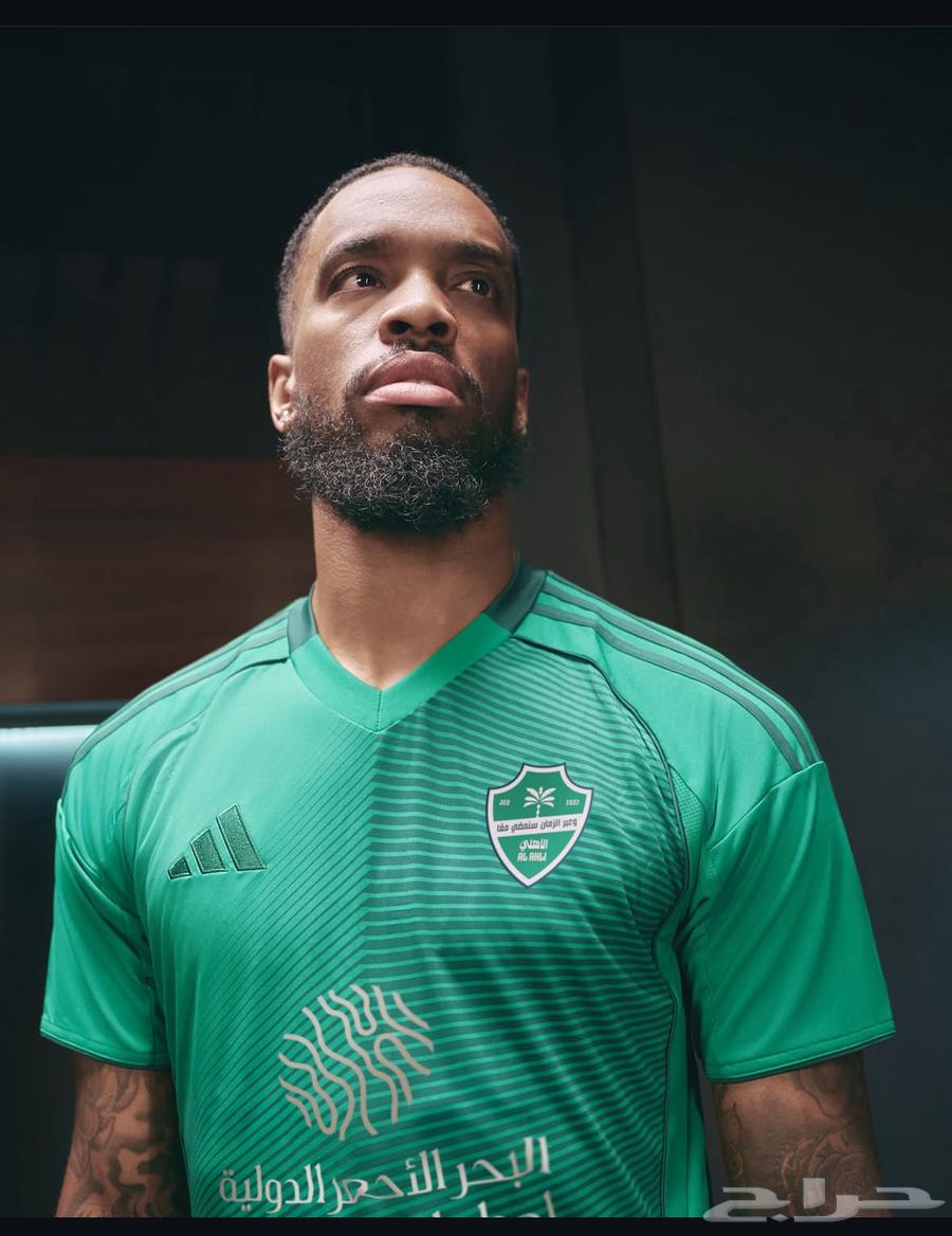 طقم الاهلي الأخضر 25 26 الأصلي من اديداس64360464066050111