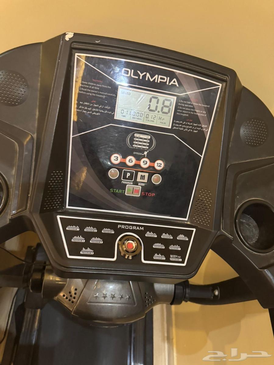 جهاز سير كهربائي بحالة ممتازه شركة OLYMPIA64359893932291112