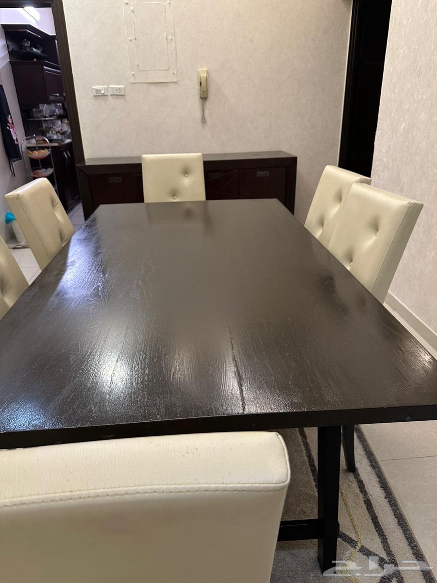 طاولة طعام 6 كراسي خشب ممتاز64360362686465110