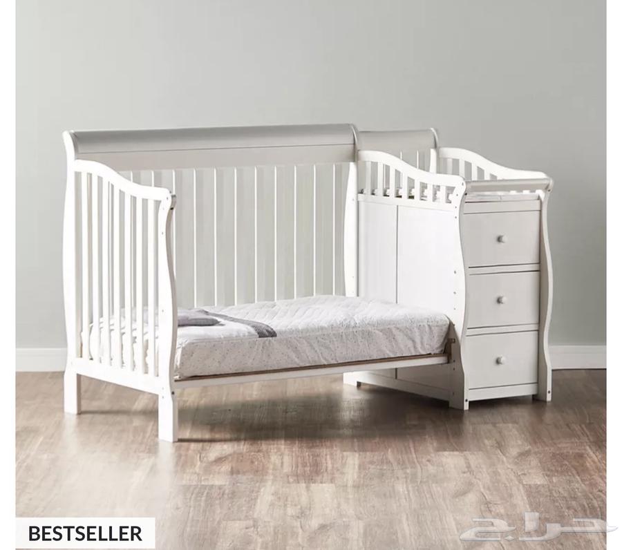 سرير أطفال شبهه جديد64361238864771111