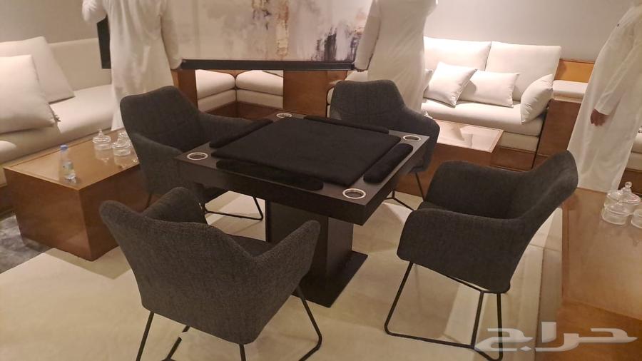 طاولة بلوت ملكية مع كراسي توصيل وتركيب فوري بالرياض64356077531778112