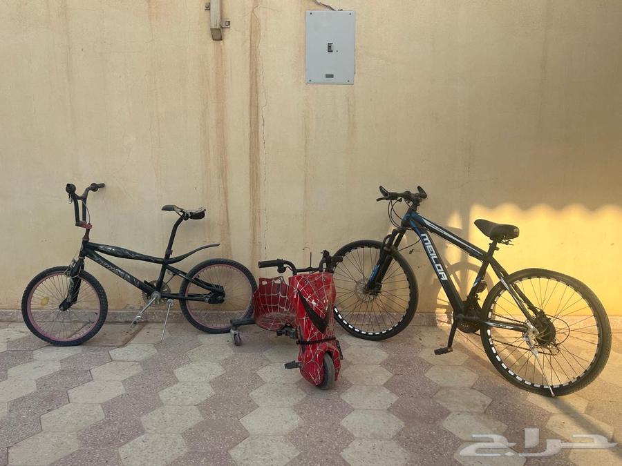 للبيع سكوتر و سيكل كبير وسيكل صغير64359850650626110