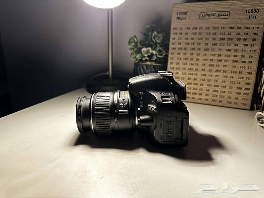 كميرا نيكون 5100 D   شبه جديدة64358454595842113