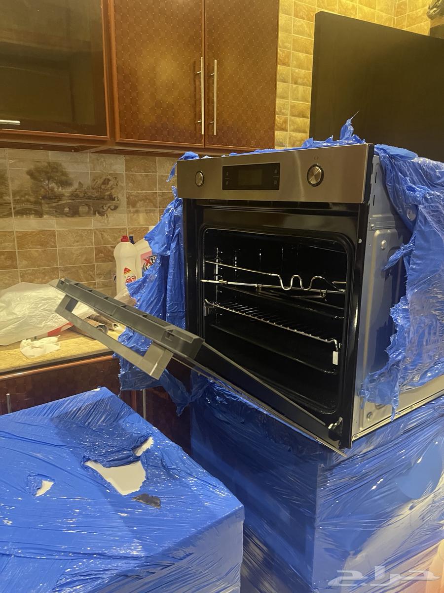 Semi-new built-in electric oven and built-in gas stove64361018536577112