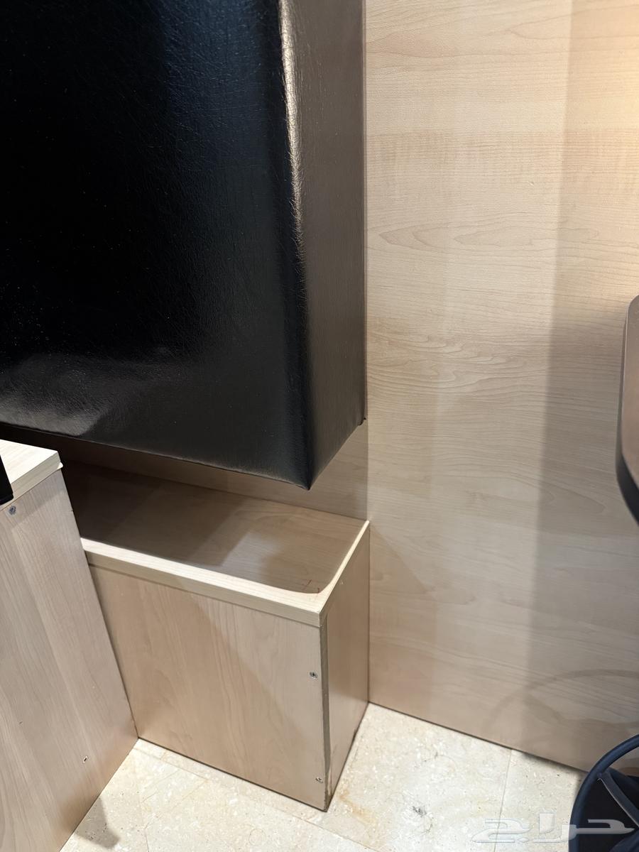 ظهر سرير نفرين منفصل جلد اسود64362044702978111