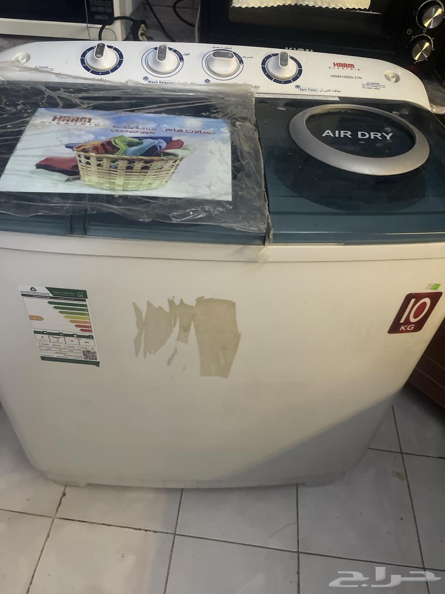 غرفه نوم شبه جديده وغساله64349624117251111