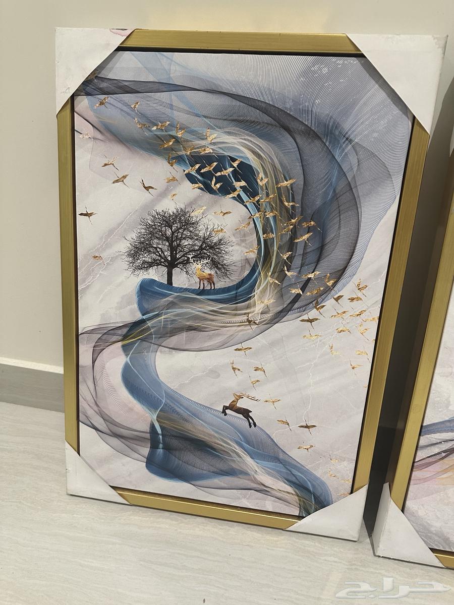 لوحتيني فنيتين متكاملتين64352152607747112