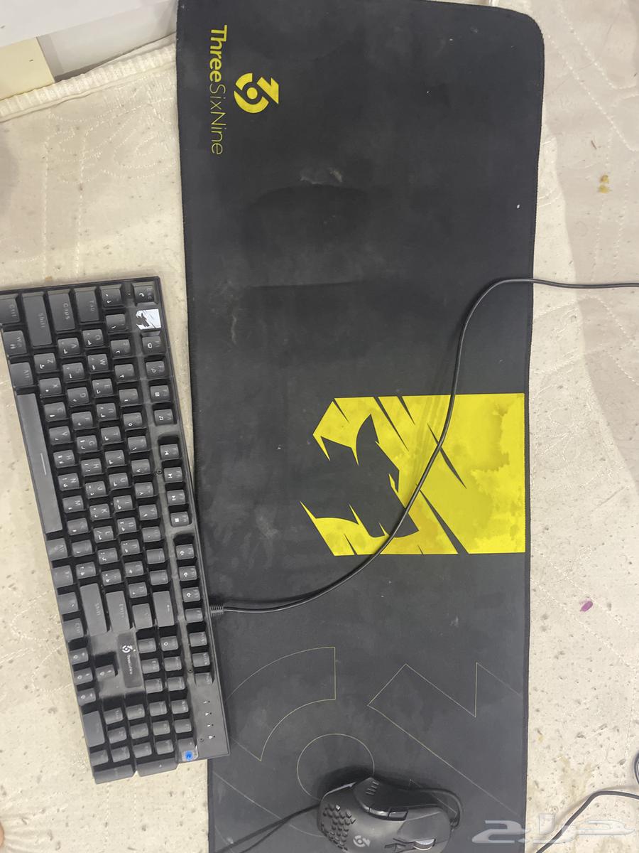 لبيع الموس كيبورد جديد استعمال مرتين فقط64349726913155112