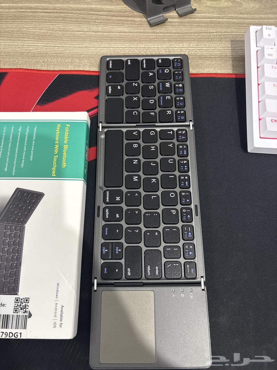 كيبورد بلوتوث للجوالات والايبادات (يتطبق ومحمول)64362060045699113