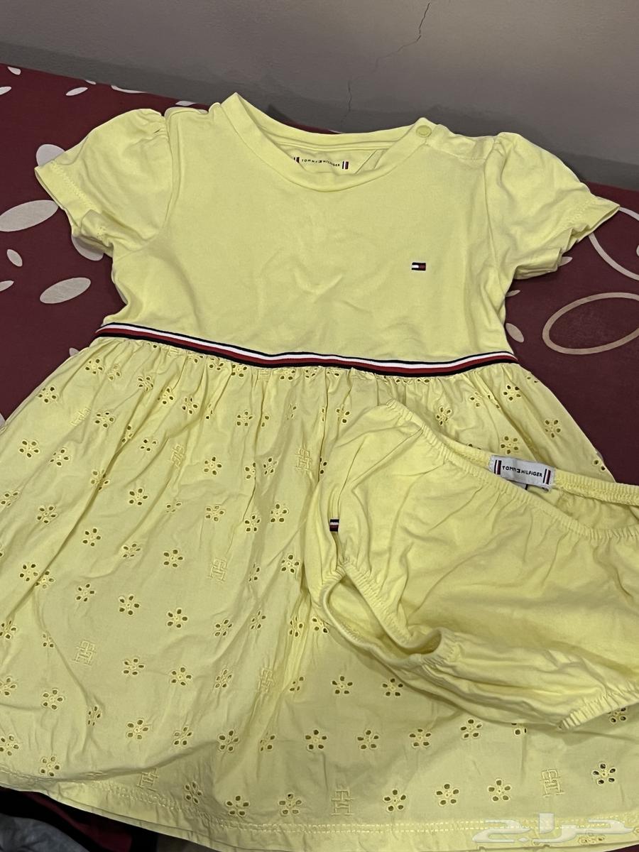 خمس فساتين لطفله عمرها سنه استخدام قليل جدا64349404671234112