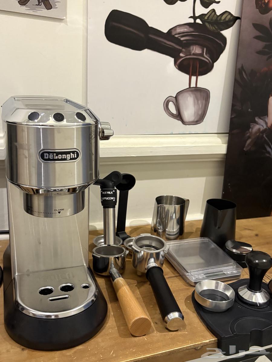 ماكينة قهوة ديلونجي ديديكا لون فضي64351851718529111