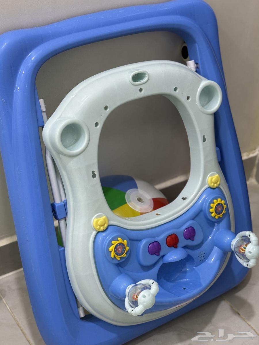 عربيه اطفال دبل ومشاية طفل ومفرش سرير اطفال64362680050178110