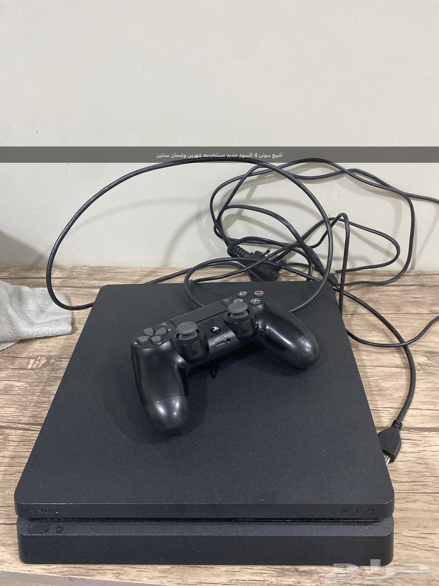 للبيع سوني 4للسوم مستخدم شهرين وضمان سنتين64357835708161110