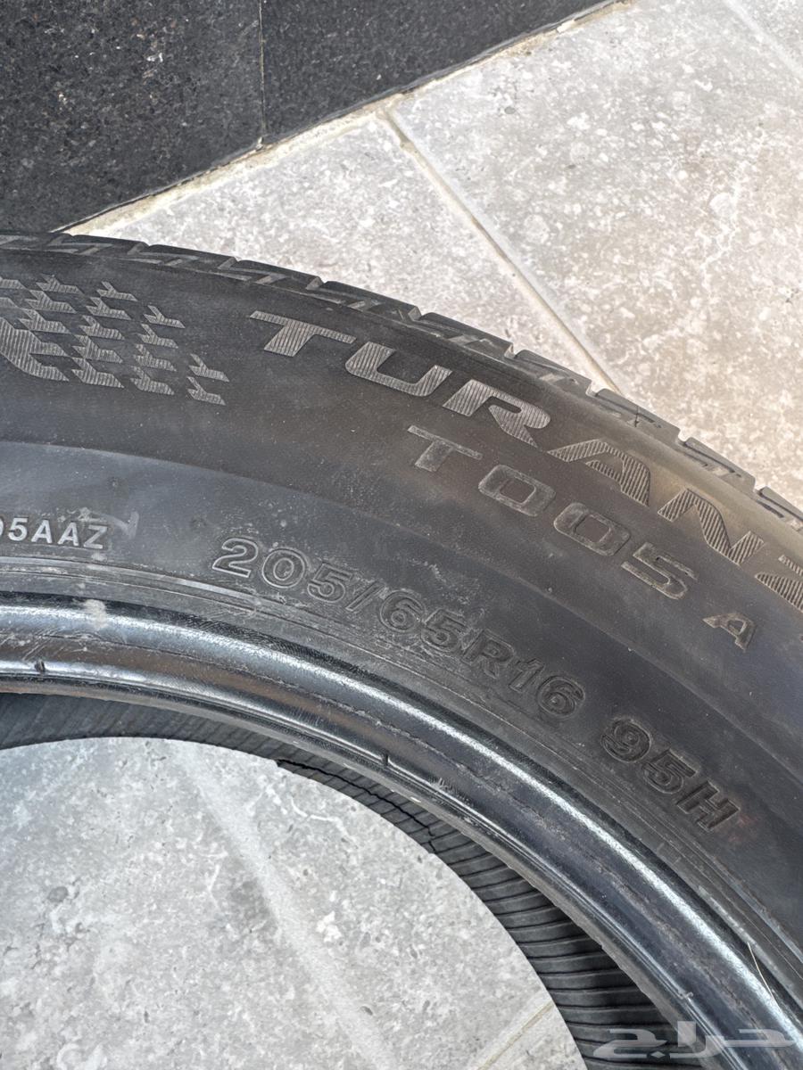 كفرين برجستون مقاس 16 نظيفه بدون رقع ب 10064501556064258113