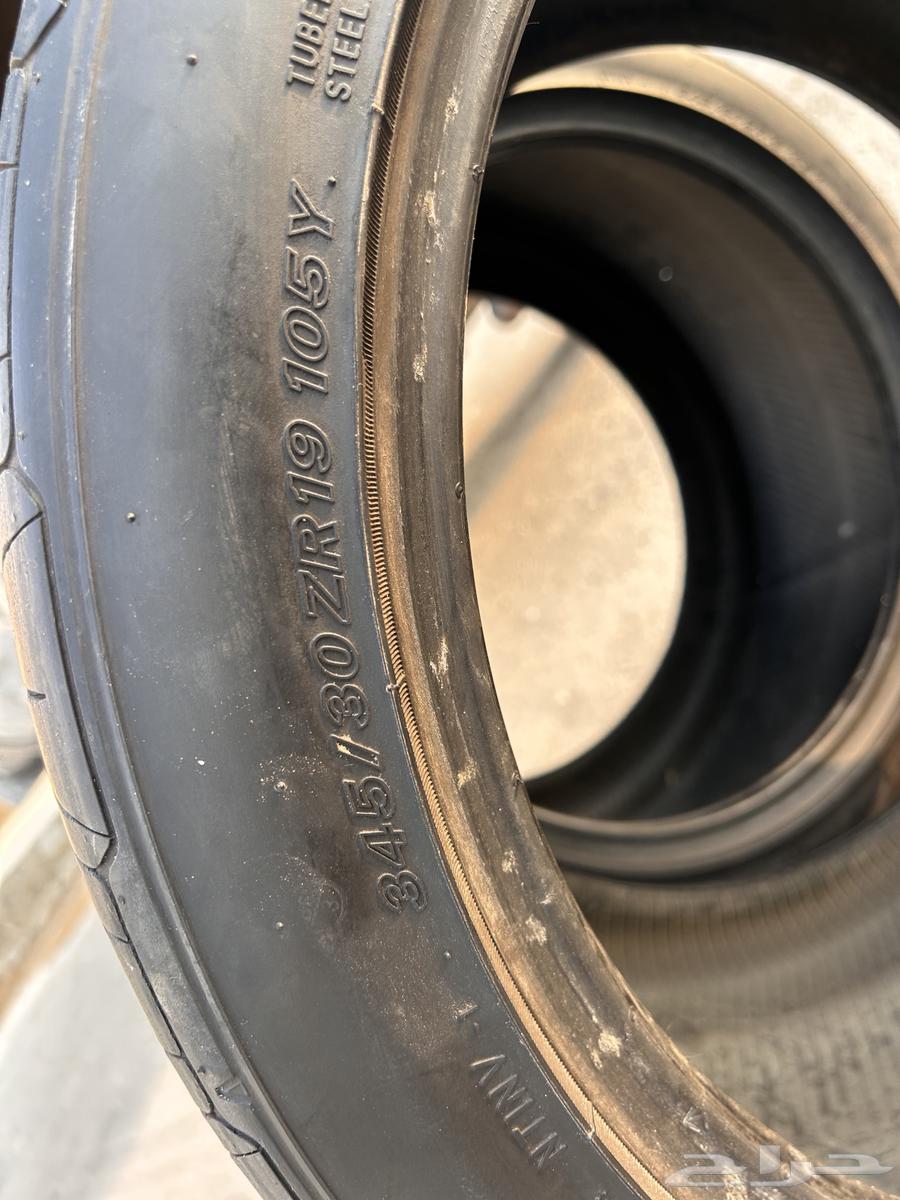 كفرات خلفية تركب على ال Corvette مقاس  345 30 19 تاريخ 201964495159316867114