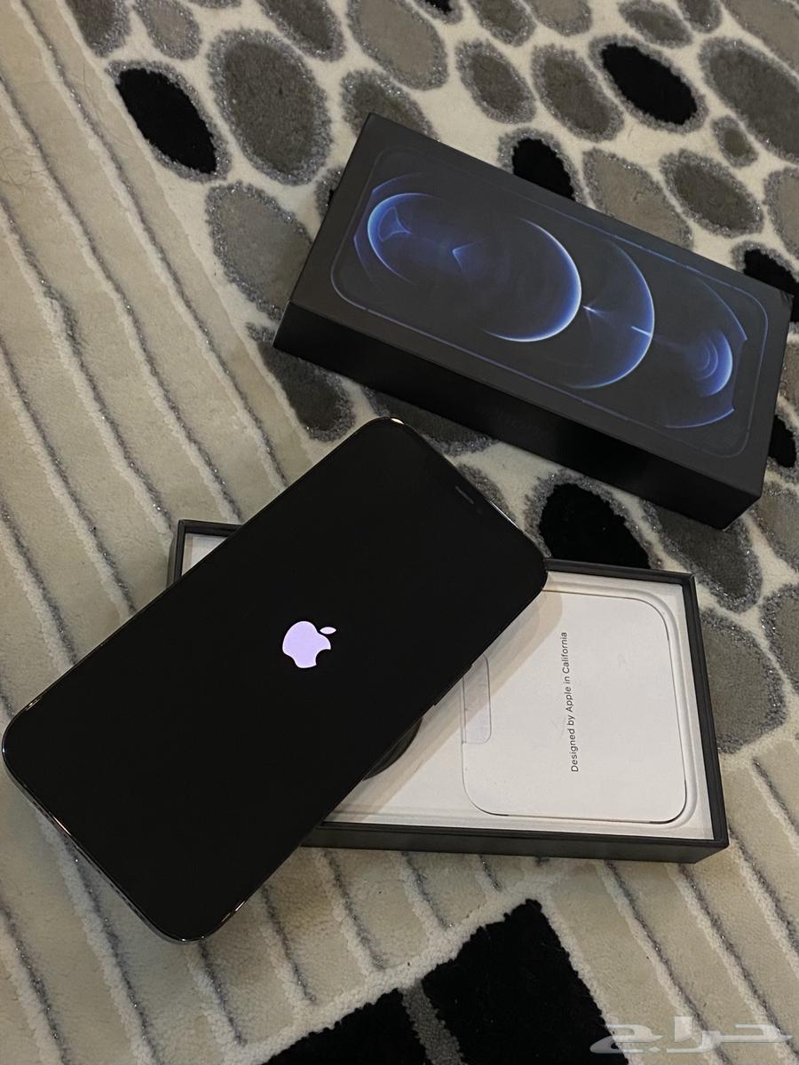 ايفون 12 برو ماكس 256GB أزرق نظيف جدا64356136160642111