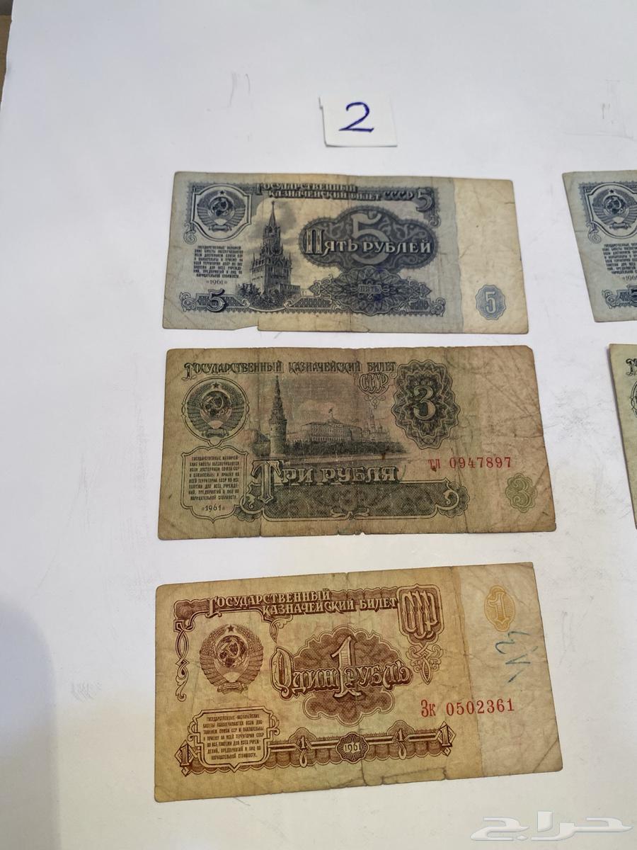 طقم عملات ورقيه للاتحاد السوفييتي قديم تراث للبيع64255826882819113