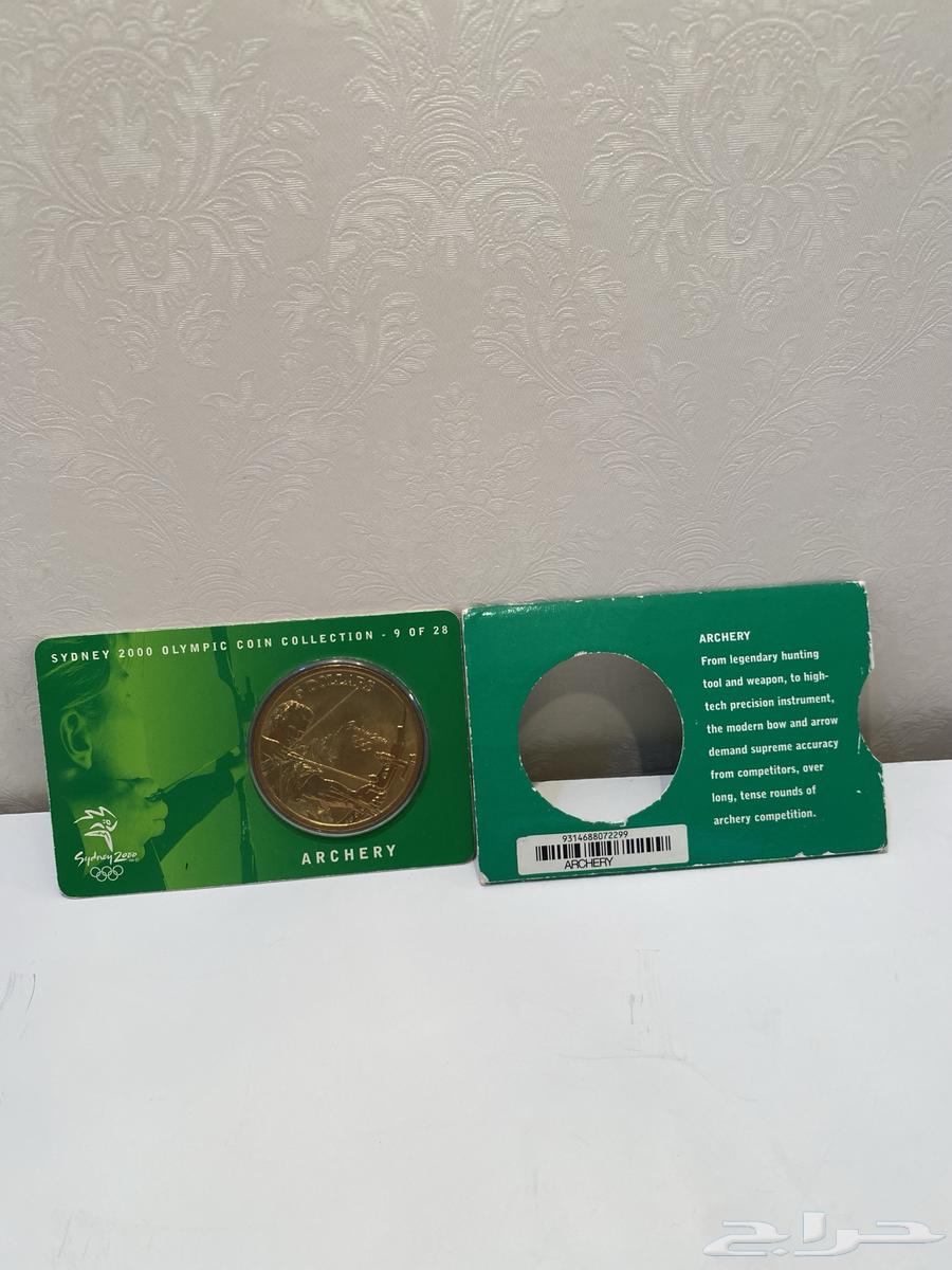 مغلف عملة معدنيه استرالية قديمة تراث للبيع64349638925443114