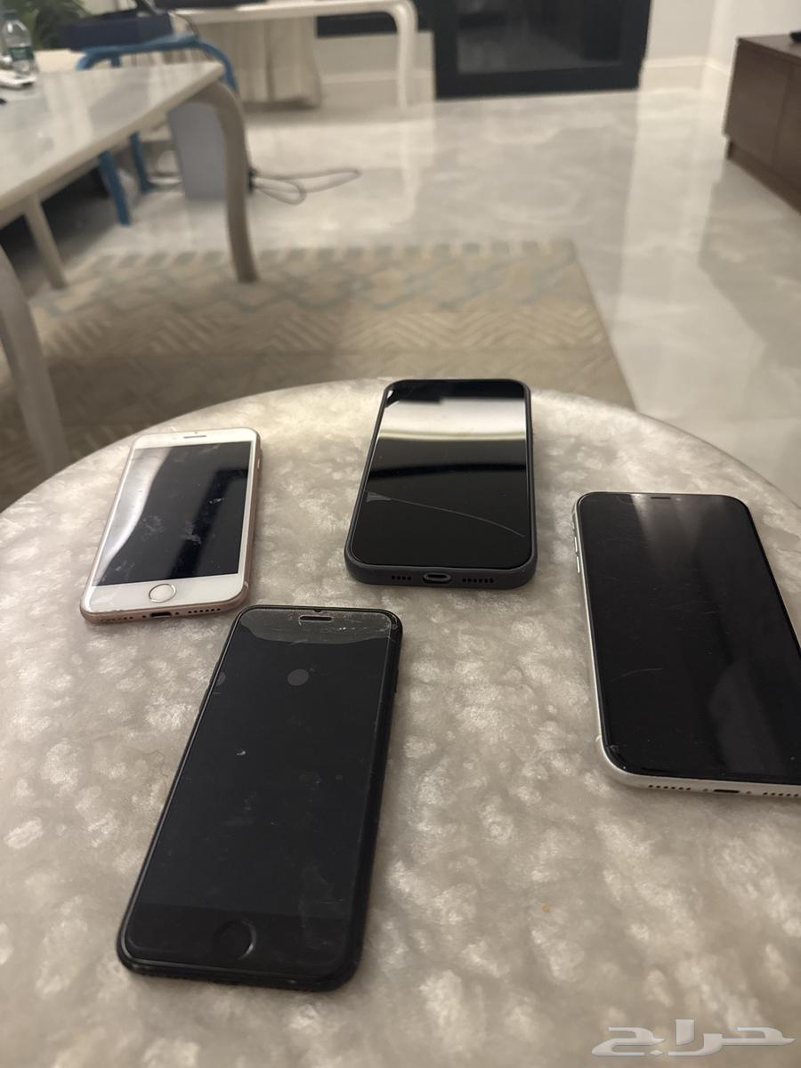 4 جوالات ايفون64360609297539111