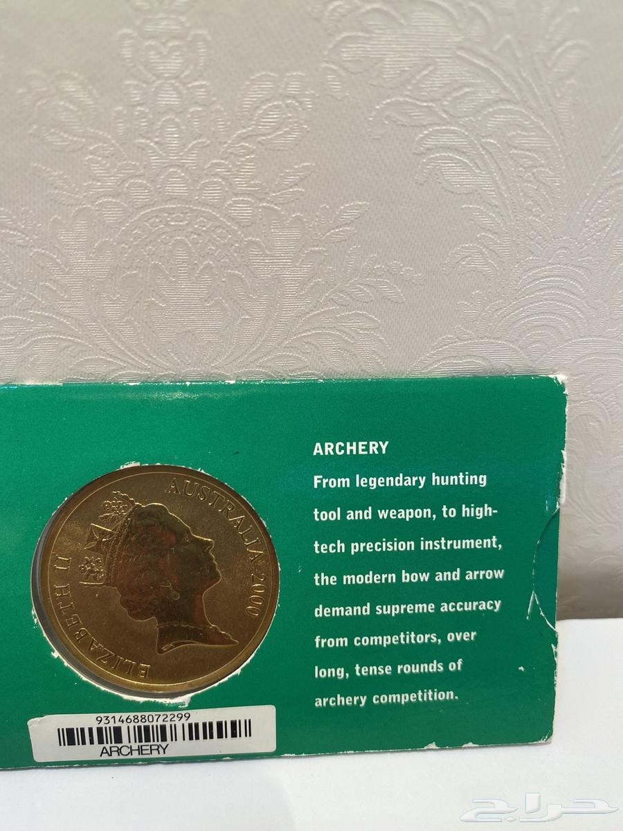 مغلف عملة معدنيه استرالية قديمة تراث للبيع64349638925443111