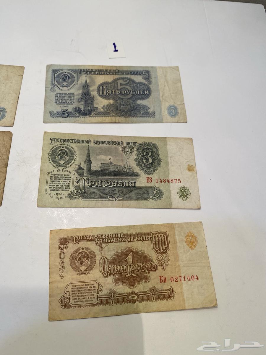 طقم عملات ورقيه للاتحاد السوفييتي قديم تراث للبيع64255826882819112