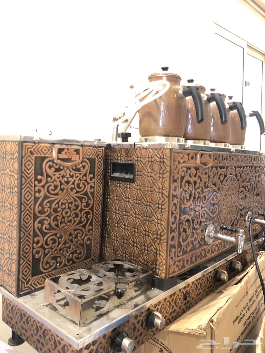 مكينة شاي بخار 4 براد كبير64357482761218112