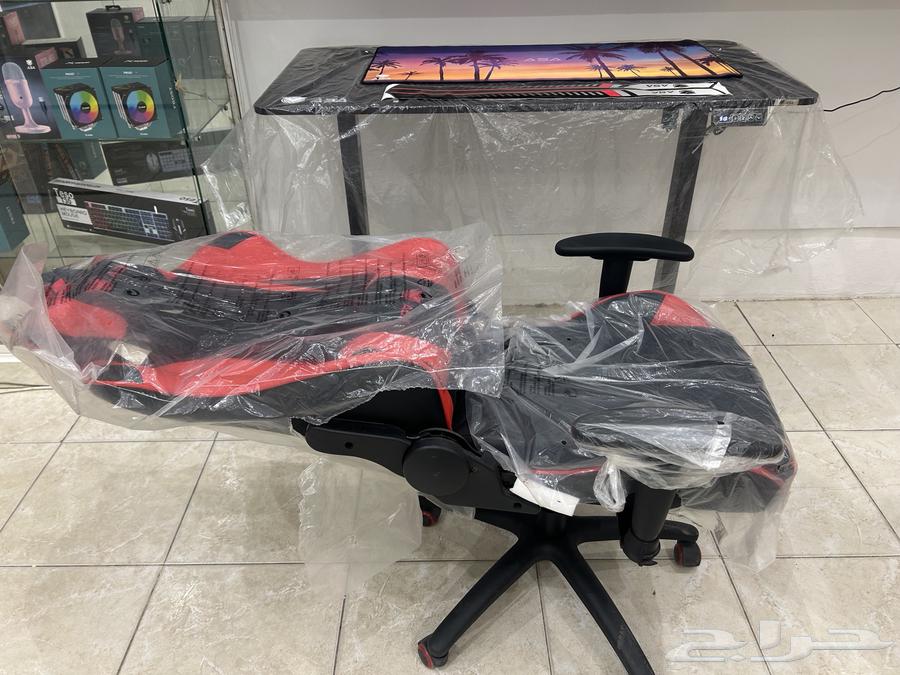 طاولة قيمنق هيدروليك   كرسي قيمنق احترافي  جديد  ASA64356427997953110