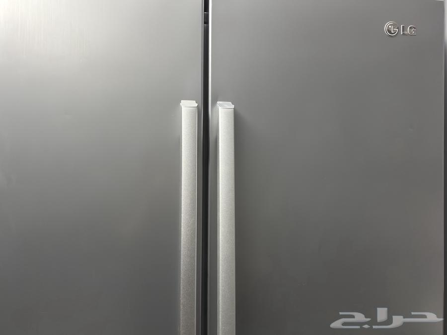 ثلاجة وفريزر بابين من LG64359073357825111