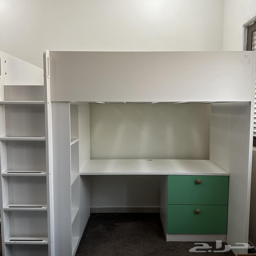 سرير اطفال و مكتب و دولاب ملابس64355260789379110