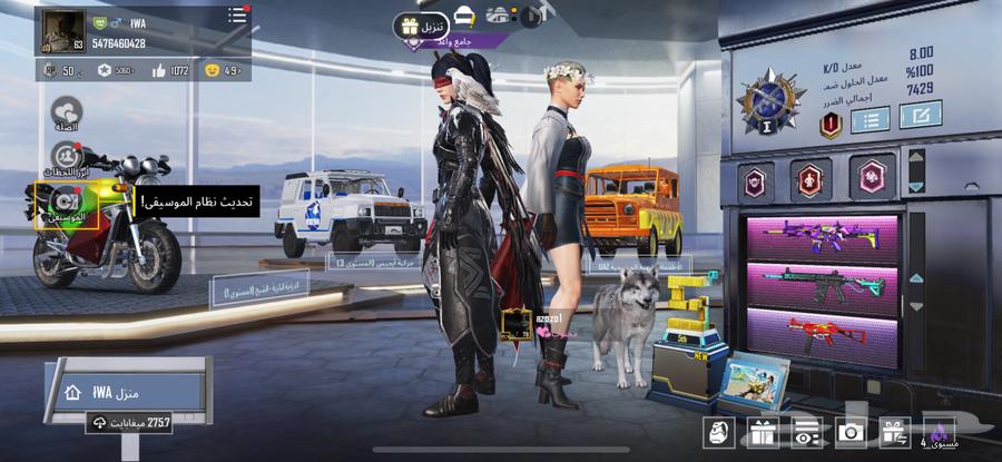 حساب ببجي نادر64360493088386110