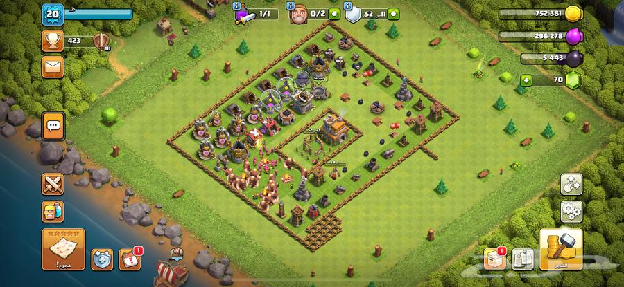 حساب كلاش للبيع64352152590465110